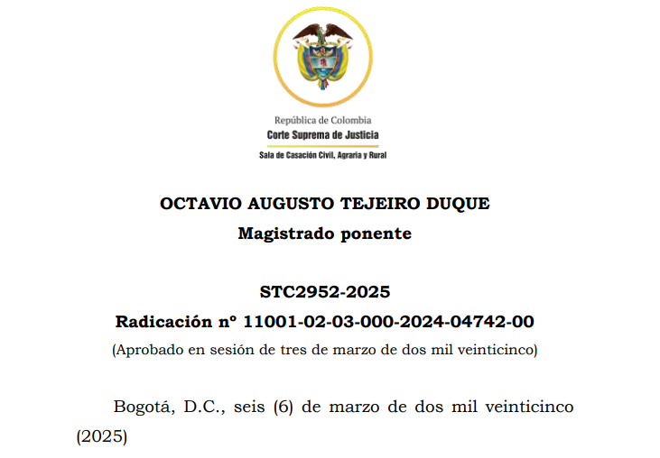 Filiación y Herencia: Corte Suprema Revoca Exclusión por Origen Extramatrimonial STC2952-2025